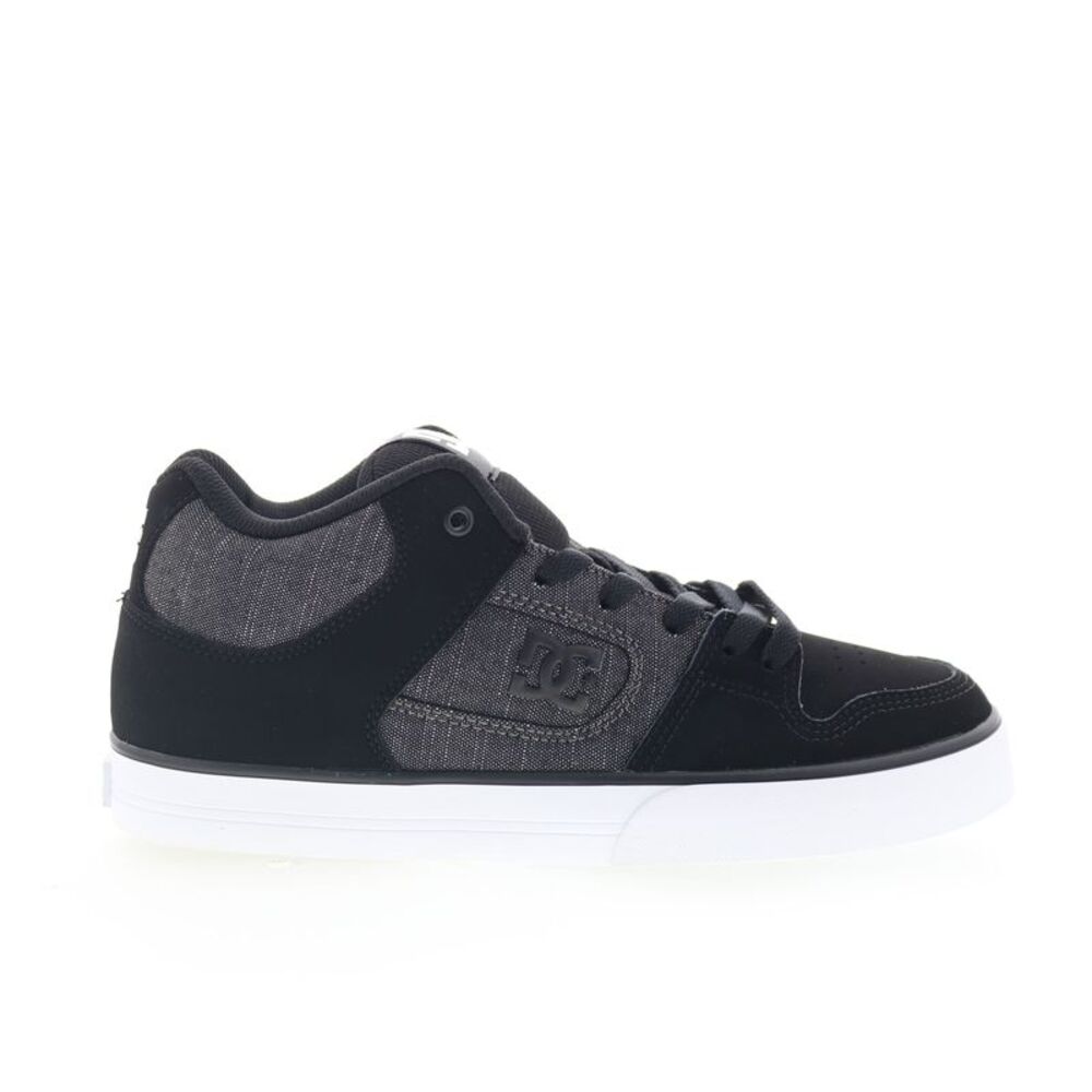 DC Mens Pure Mid Black Shoes (NWT)